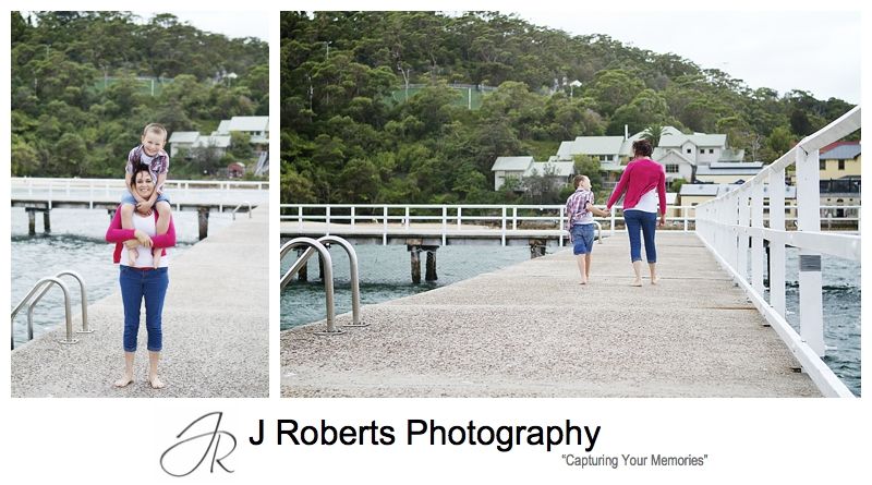 MOther and son having fun - sydney family portrait photographer